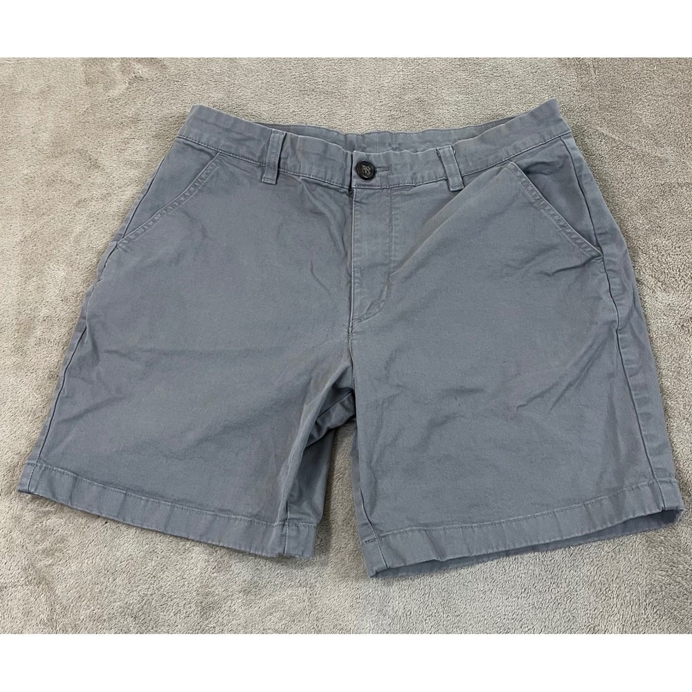Chubbies The Altitudes Regular Fit Shorts Men's Size 32 Gray Stretch Cotton GOOD